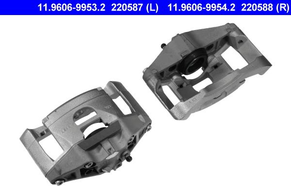 ATE 11.9606-9953.2 - Тормозной суппорт autosila-amz.com