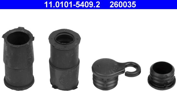 ATE 11.0101-5409.2 - Комплект направляющей гильзы, тормозной поршень autosila-amz.com