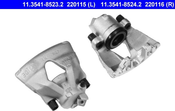 ATE 11.3541-8523.2 - Тормозной суппорт autosila-amz.com