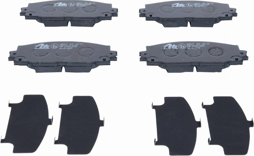 ATE 13.0460-5617.2 - Тормозные колодки, дисковые, комплект autosila-amz.com