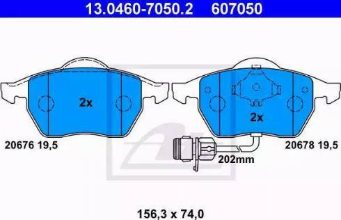 Alpha Brakes HKP-VW-025 - Тормозные колодки, дисковые, комплект autosila-amz.com