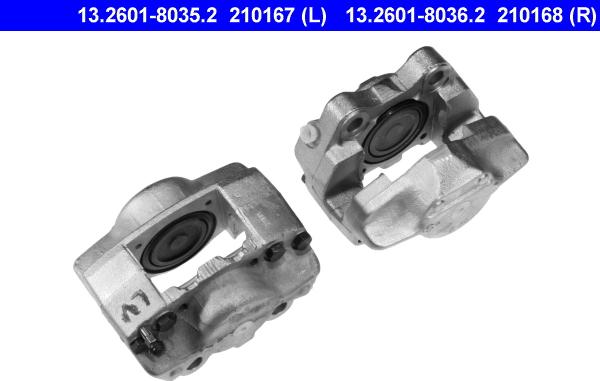 ATE 13.2601-8035.2 - Тормозной суппорт autosila-amz.com