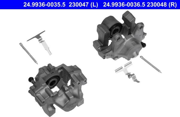 ATE 24.9936-0036.5 - Тормозной суппорт autosila-amz.com