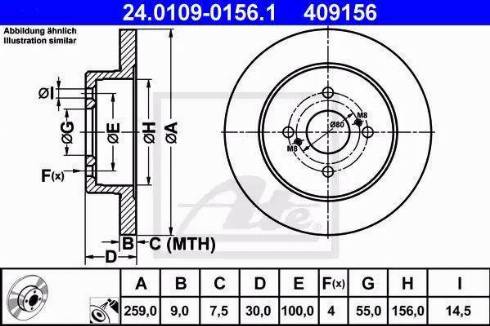 Alpha Brakes HTT-TY-079 - Тормозной диск autosila-amz.com