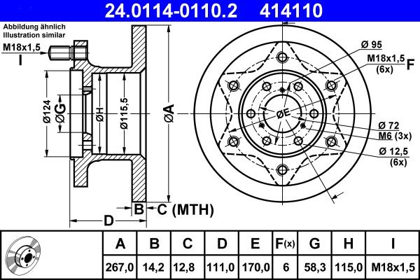 ATE 24.0114-0110.2 - Тормозной диск autosila-amz.com
