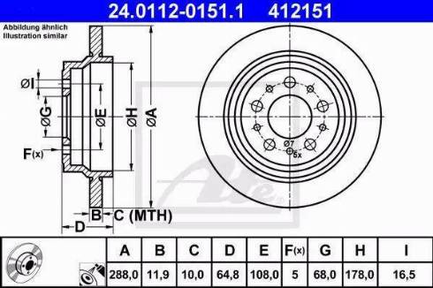 Alpha Brakes HTT-VV-005 - Тормозной диск autosila-amz.com