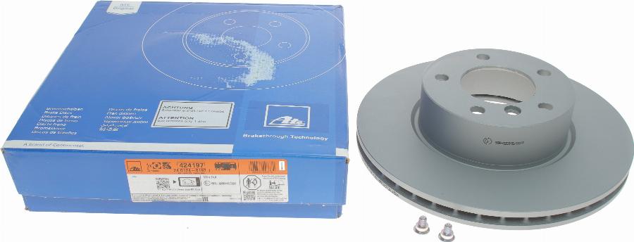 ATE 24.0124-0197.1 - Тормозной диск autosila-amz.com