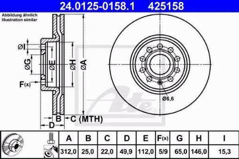 Alpha Brakes HTP-VW-039 - Тормозной диск autosila-amz.com