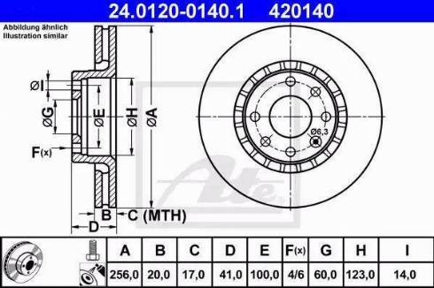 Alpha Brakes HTP-PL-004 - Тормозной диск autosila-amz.com