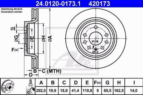 Alpha Brakes HTT-PL-018 - Тормозной диск autosila-amz.com