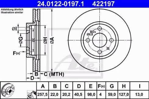 Alpha Brakes HTP-FT-035 - Тормозной диск autosila-amz.com