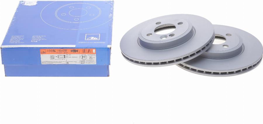 ATE 24.0122-0248.1 - Тормозной диск autosila-amz.com