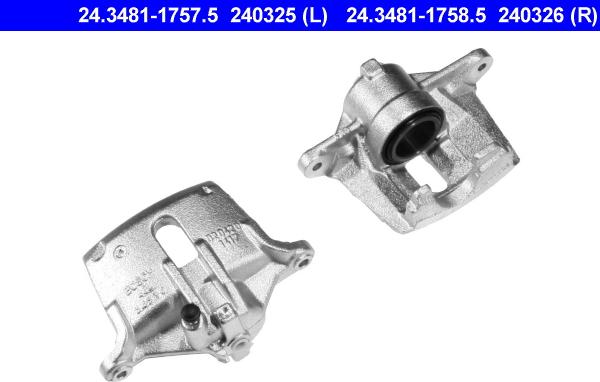 ATE 24.3481-1757.5 - Тормозной суппорт autosila-amz.com