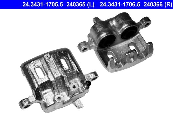 ATE 24.3431-1705.5 - Тормозной суппорт autosila-amz.com