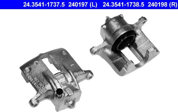 ATE 24.3541-1737.5 - Тормозной суппорт autosila-amz.com