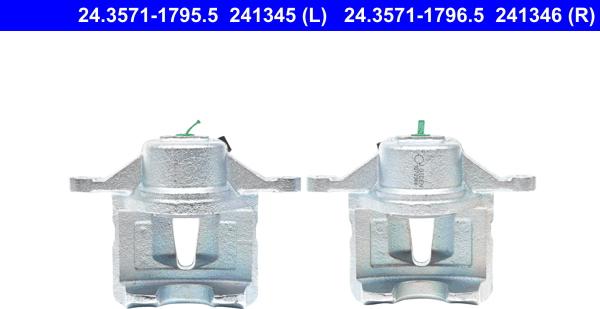 ATE 24.3571-1795.5 - Тормозной суппорт autosila-amz.com