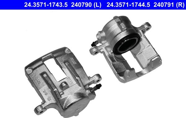 ATE 24.3571-1744.5 - Тормозной суппорт autosila-amz.com