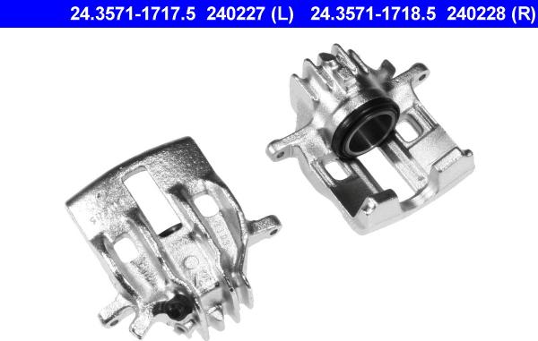 ATE 24.3571-1717.5 - Тормозной суппорт autosila-amz.com