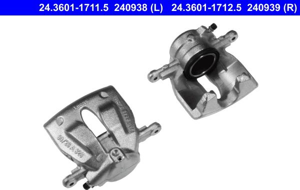 ATE 24.3601-1712.5 - Тормозной суппорт autosila-amz.com