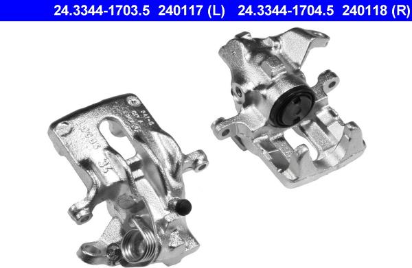 ATE 24.3344-1703.5 - Тормозной суппорт autosila-amz.com