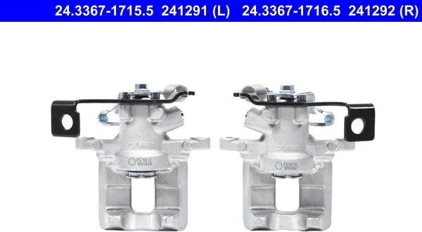 ATE 24.3367-1715.5 - Тормозной суппорт autosila-amz.com