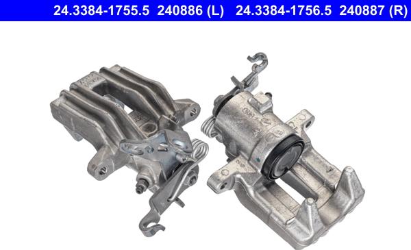 ATE 24.3384-1756.5 - Тормозной суппорт autosila-amz.com