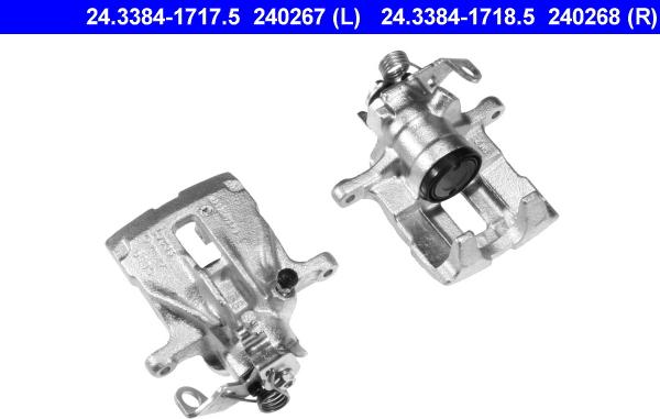 ATE 24.3384-1718.5 - Тормозной суппорт autosila-amz.com