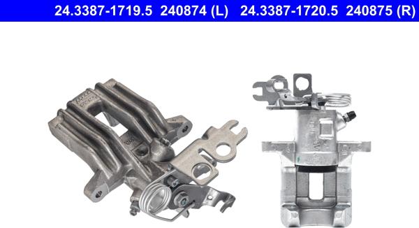 ATE 24.3387-1720.5 - Тормозной суппорт autosila-amz.com