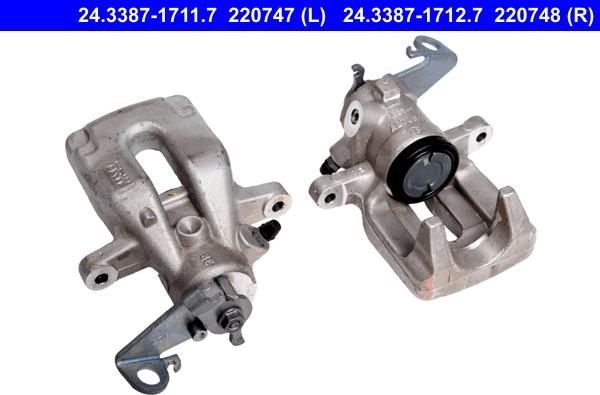 ATE 24.3387-1712.7 - Тормозной суппорт autosila-amz.com