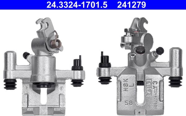 ATE 24.3324-1701.5 - Тормозной суппорт autosila-amz.com