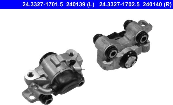 ATE 24.3327-1702.5 - Тормозной суппорт autosila-amz.com