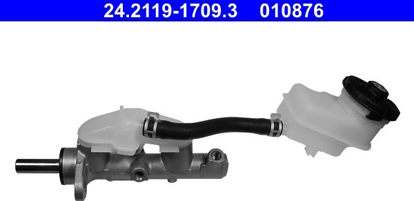 ATE 24.2119-1709.3 - Главный тормозной цилиндр autosila-amz.com