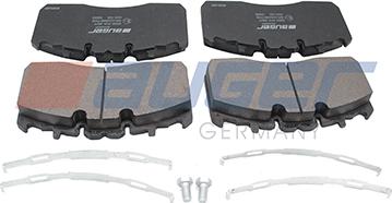 Auger 92906 - Тормозные колодки, дисковые, комплект autosila-amz.com