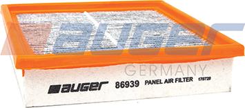 Auger 86939 - Фильтр воздуха в салоне autosila-amz.com