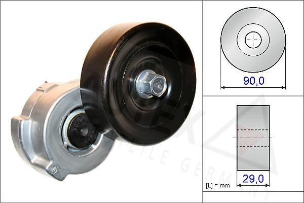 Autex 654841 - Натяжитель, поликлиновый ремень autosila-amz.com