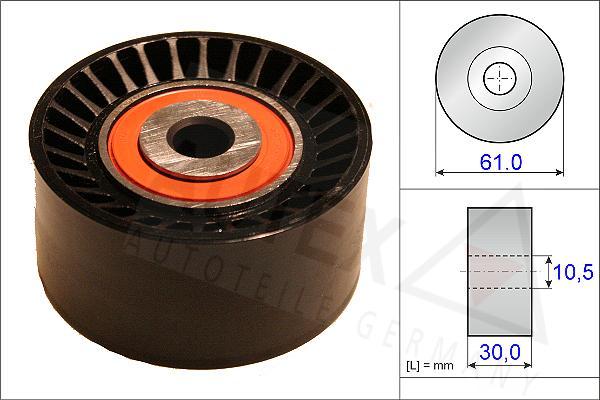 Autex 654832 - Направляющий ролик, зубчатый ремень ГРМ autosila-amz.com