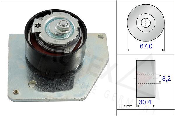 Autex 654797 - Натяжной ролик, зубчатый ремень ГРМ autosila-amz.com