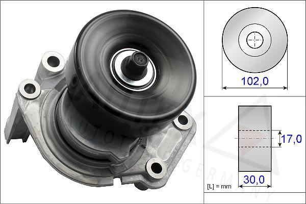 Autex 654706 - Натяжитель, поликлиновый ремень autosila-amz.com