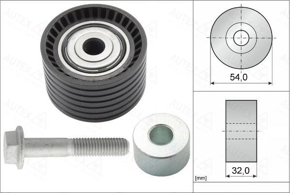 Autex 655112 - Направляющий ролик, зубчатый ремень ГРМ autosila-amz.com