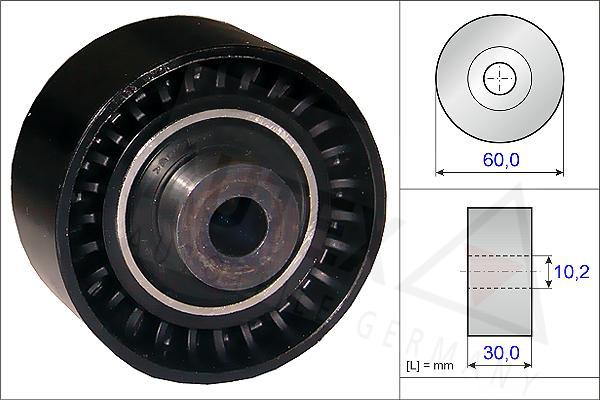 Autex 651759 - Направляющий ролик, зубчатый ремень ГРМ autosila-amz.com