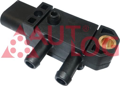 Autlog AS5156 - Exhaust fumes pressure sensor (number of pins: 3,) fits: AUDI A1, A3 SEAT IBIZA IV, IBIZA IV SC, IBI autosila-amz.com
