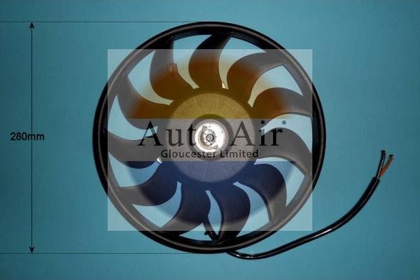Auto Air Gloucester 05-1007 - Электродвигатель, вентилятор радиатора autosila-amz.com