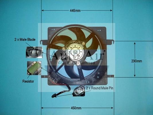 Auto Air Gloucester 05-1137 - Электродвигатель, вентилятор радиатора autosila-amz.com