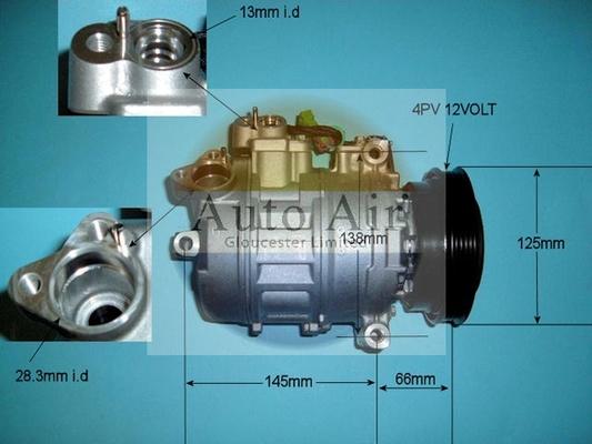 Auto Air Gloucester 14-9694 - Компрессор кондиционера autosila-amz.com