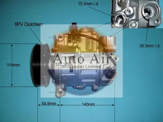 Auto Air Gloucester 14-9682 - Компрессор кондиционера autosila-amz.com