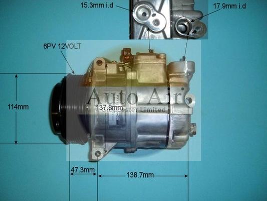 Auto Air Gloucester 14-9740 - Компрессор кондиционера autosila-amz.com