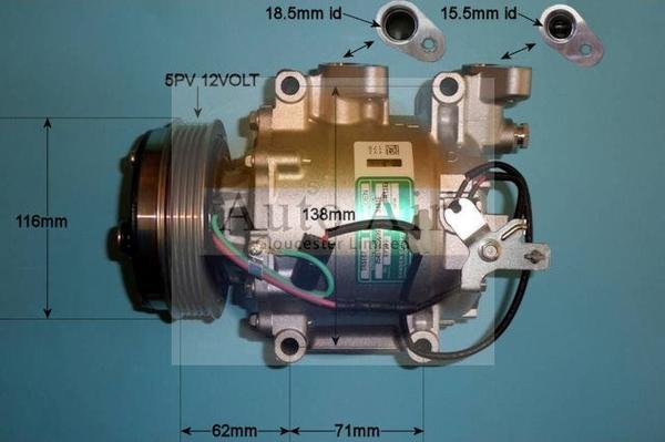 Auto Air Gloucester 14-9748 - Компрессор кондиционера autosila-amz.com