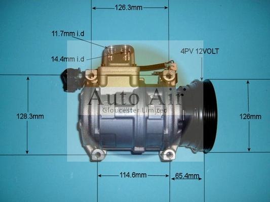 Auto Air Gloucester 14-5663 - Компрессор кондиционера autosila-amz.com