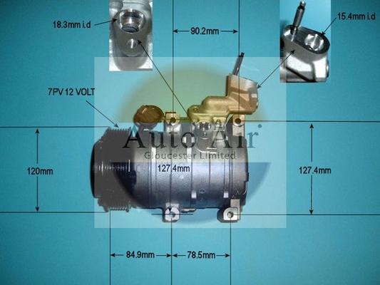 Auto Air Gloucester 14-6210 - Компрессор кондиционера autosila-amz.com