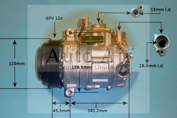 Auto Air Gloucester 14-0240 - Компрессор кондиционера autosila-amz.com